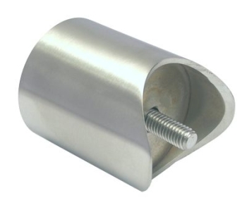 Anschlussmuffe f�r Rohr 42,4 mm, Durchmesser: 42,4 mm, V2A